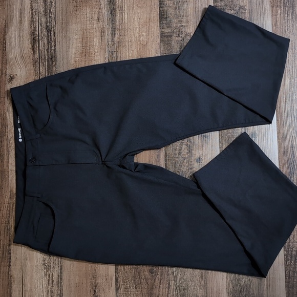 G/Fore The Tour 5 Pocket Black Golf Pants Polyester Size 36x32 In Onyx Black - Picture 6 of 14